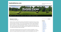 Desktop Screenshot of heelsidefarms.com